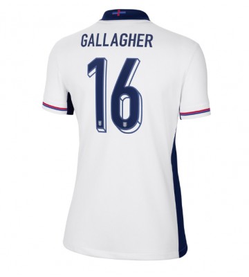 Inglaterra Conor Gallagher #16 Primera Equipación Mujer Eurocopa 2024 Manga Corta